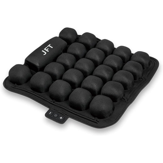 KALOS BEAUTY TECHNOLOGY JFT 3D auto air cushion One-touch auto moving function USB specification 60% reduction in body pressure Lower back pain prevention No stuffiness, no fatigue Patented air-through structure Work from home