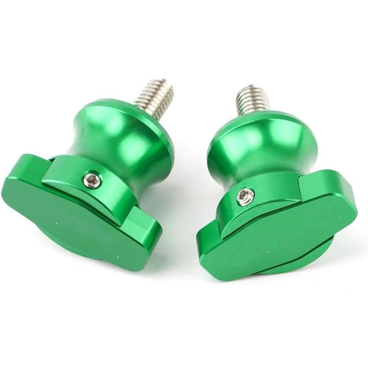 Motorcycle Swingarm Spool Motorcycle 8mm Swingarm Spool Slider Stand Screw For CBR 600 900 1000 RR 250R 300R 954RR CB919 600RR CB500R (Color: Green)
