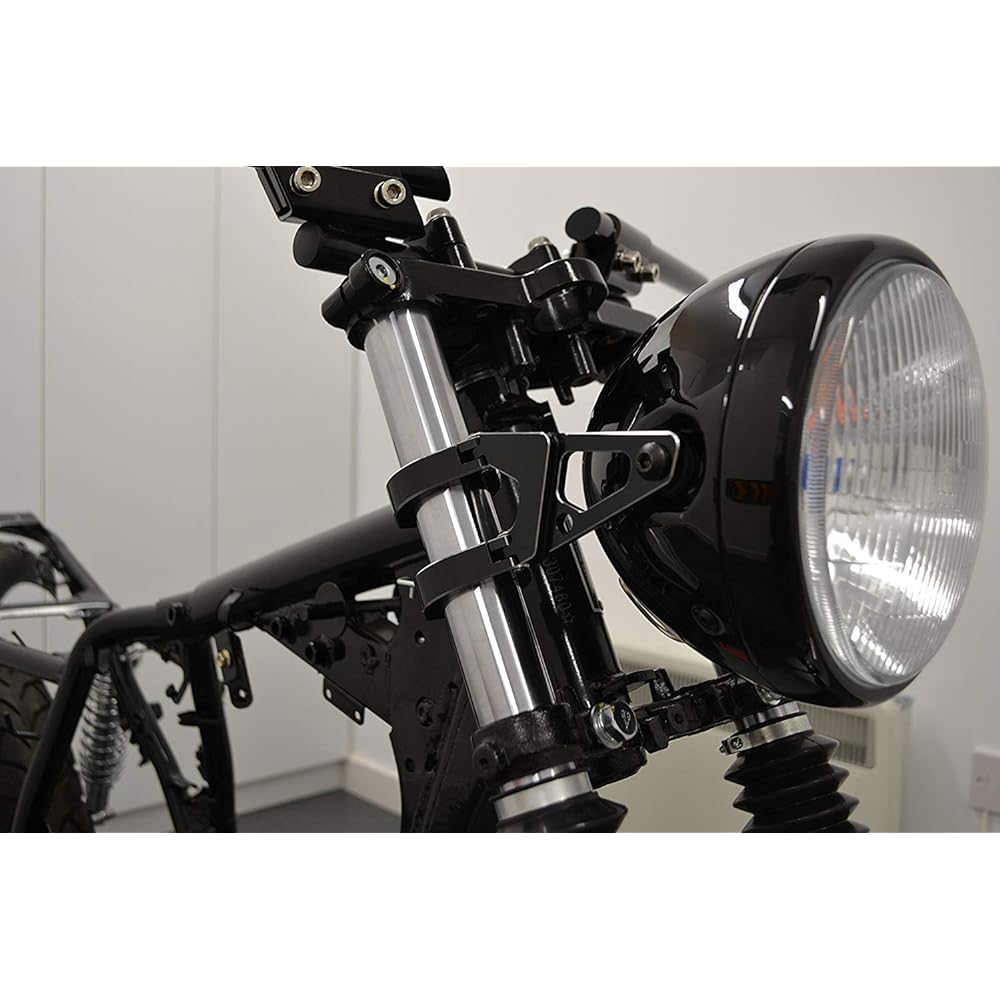 Motorcycle Motor Cycle Headlight Bracket Pair 50-51mm CNC processing for fork