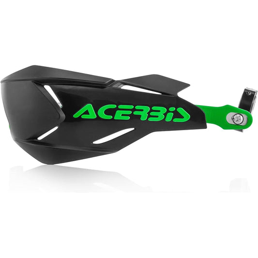 Acerbis AC-22397 X-FACTORY Hand Guard, Unisex, Black/Green