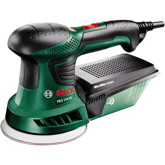 BOSCH Dust Suction Random Action Sander PEX260AE Electric Sander Compact Low Vibration Polishing