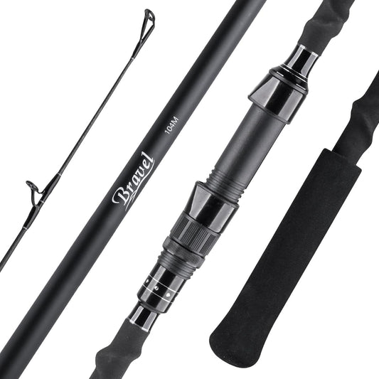 VUONG Shore Jigging Rod Spinning Rod Casting Rod BRAVEL Jigging Rod Fishing Rod Carbon Fishing Rod Lightweight Portable Jigging Model Egging Rod Fishing Gear Fishing Rod Sea Fishing 4 Pieces