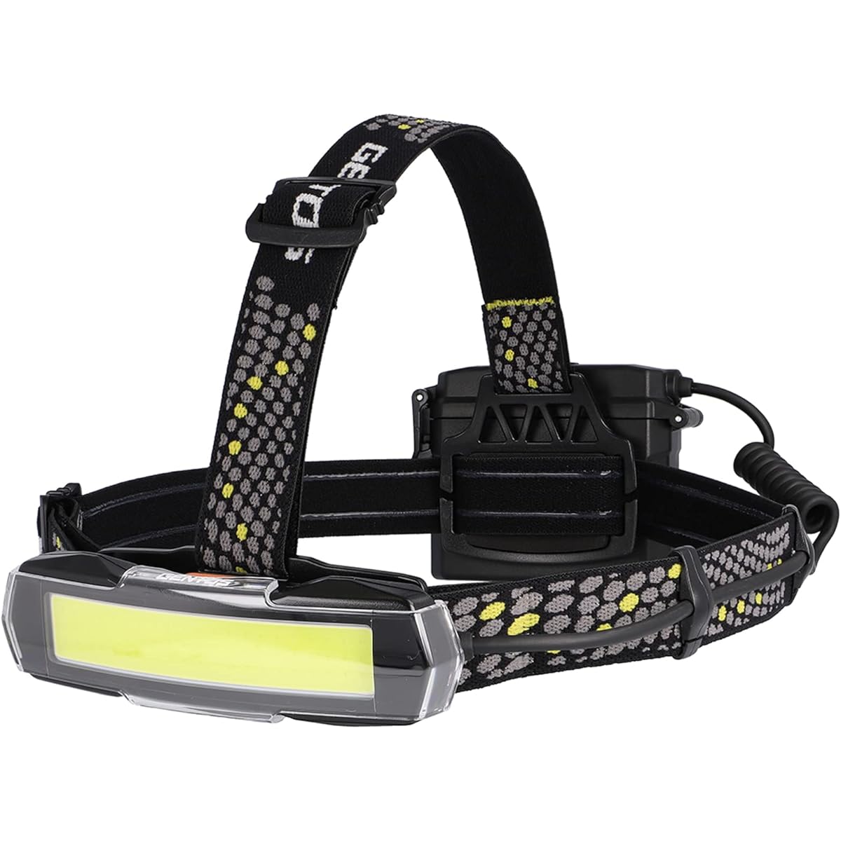 GENTOS LED headlight USB rechargeable [Brightness 450 lumens/Practical lighting 10 hours/Rear recognition light] Uses dedicated rechargeable battery or 4 AA batteries (sold separately) NR Series NRX-520H