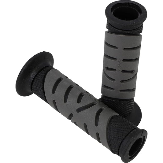 Pro Grip 719BKGYoe Black/Gray Model 719 Sport Bike Grip PG Open End