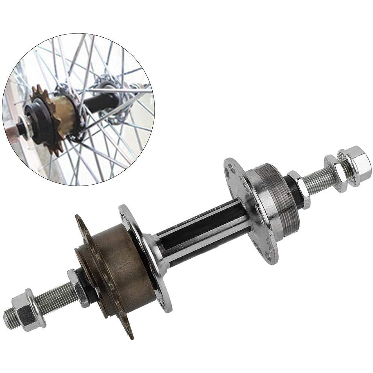 VGEBY1 Bicycle Rear Wheel Hub Rear Wheel Hub 36 Holes Metal Small Easy to Carry Replacement Parts Bicycle Accessories