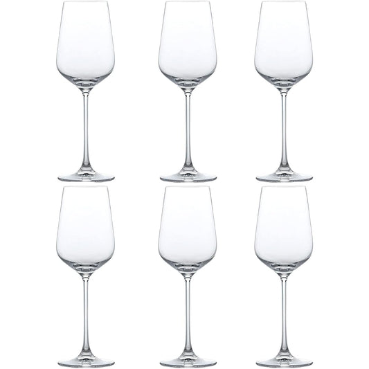 Toyo Sasaki Glass Wine Glass MONTAGNE Wine 425ml, 6 pieces, Ion Strong Processing, Compatible with Red and White, Resistant to Breaking, Dishwasher Safe, Stylish RN-12236CS
