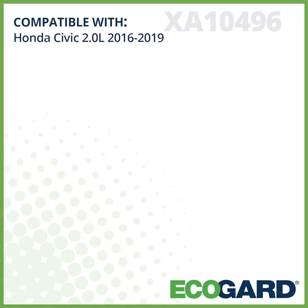 ECOGARD XA10496 Premium Engine Air Filter Honda Civic 2.0L 2016-2019