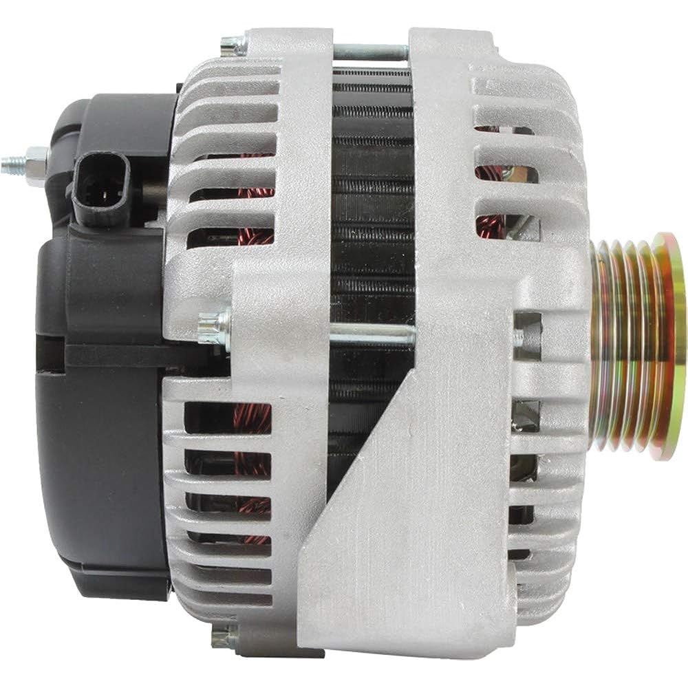 ADR0368 145 Amp New Alternator For Chevrolet, Gmc Truck 05 06 07 2005 2006 2007, 4.3L 4.8L 5.3L 6.0L 8.1L 1500 2500 3500 Silverado Pickup 05 06 07 5 200 6 2007 10392759 1-2555-21DR 8302