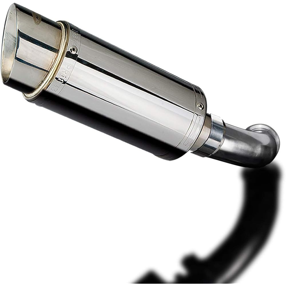 DELKEVIC Slip-on Stainless Steel Muffler for HUSQVARNA VITPILEN 401/SVARTPILEN 401 2018 200mm KIT02JG