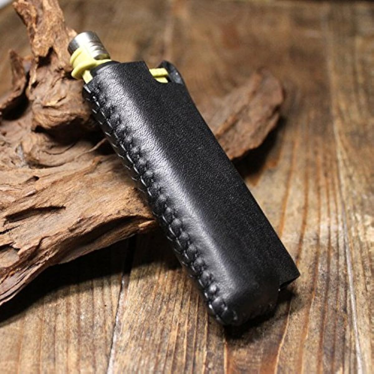 What will be will be SOTO Slide Gas Torch Leather Cover Leather Color (Black) Stitching (Black) Handmade Natural Camping Outdoor