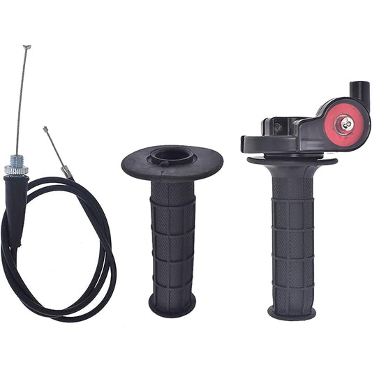 marddpair 7/8 22mm Twist Throttle Handle Grip Cable Replacement for 50-250CC ATV Dirt Bike Quad Pit Dirt Bike Buggy