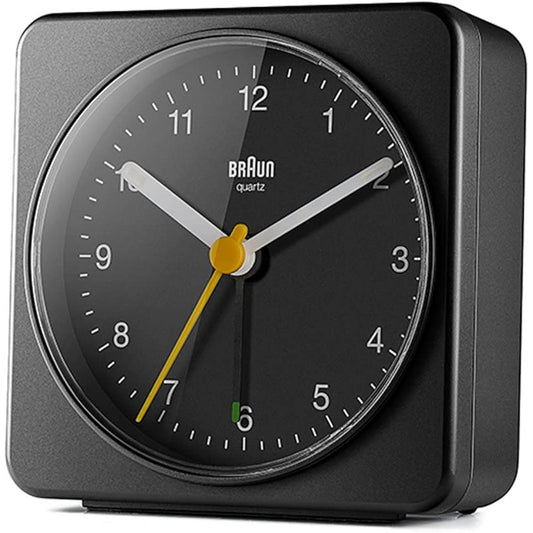 [Regular Imported Product] BRAUN/Brown Analog Alarm Clock BC03B