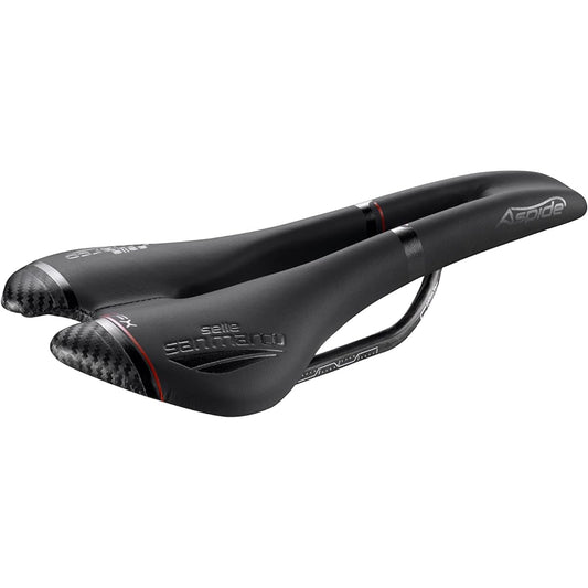 Selle Sanmarco ASPIDE SHORT OPEN-FIT Carbon FX Black