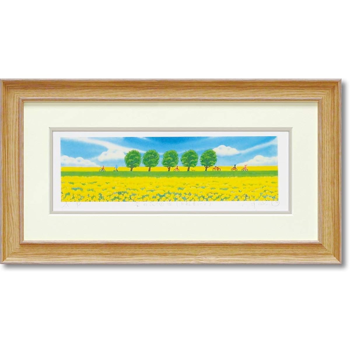 U-Power Art Frame/Modern Contemporary Multi Weight: Approx. 1.1kg Kurinoki Harumi Print (Gigley) KH-10156