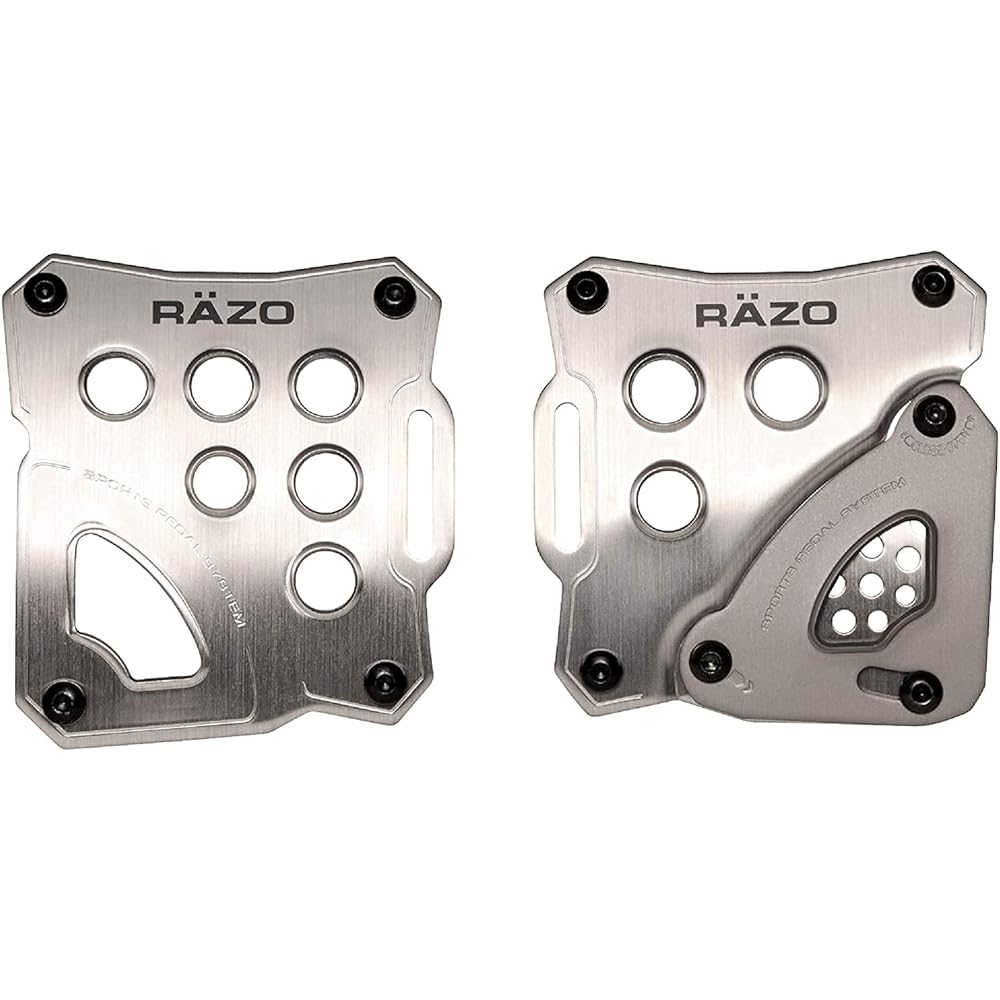 Carmate Car Pedal RAZO Competition Sports MT B&C Silver RP85