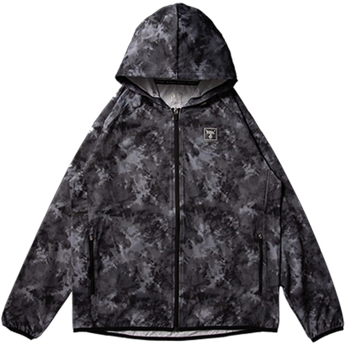 JACKALL Hydry Summer Hoodie Zip Up Black L Size