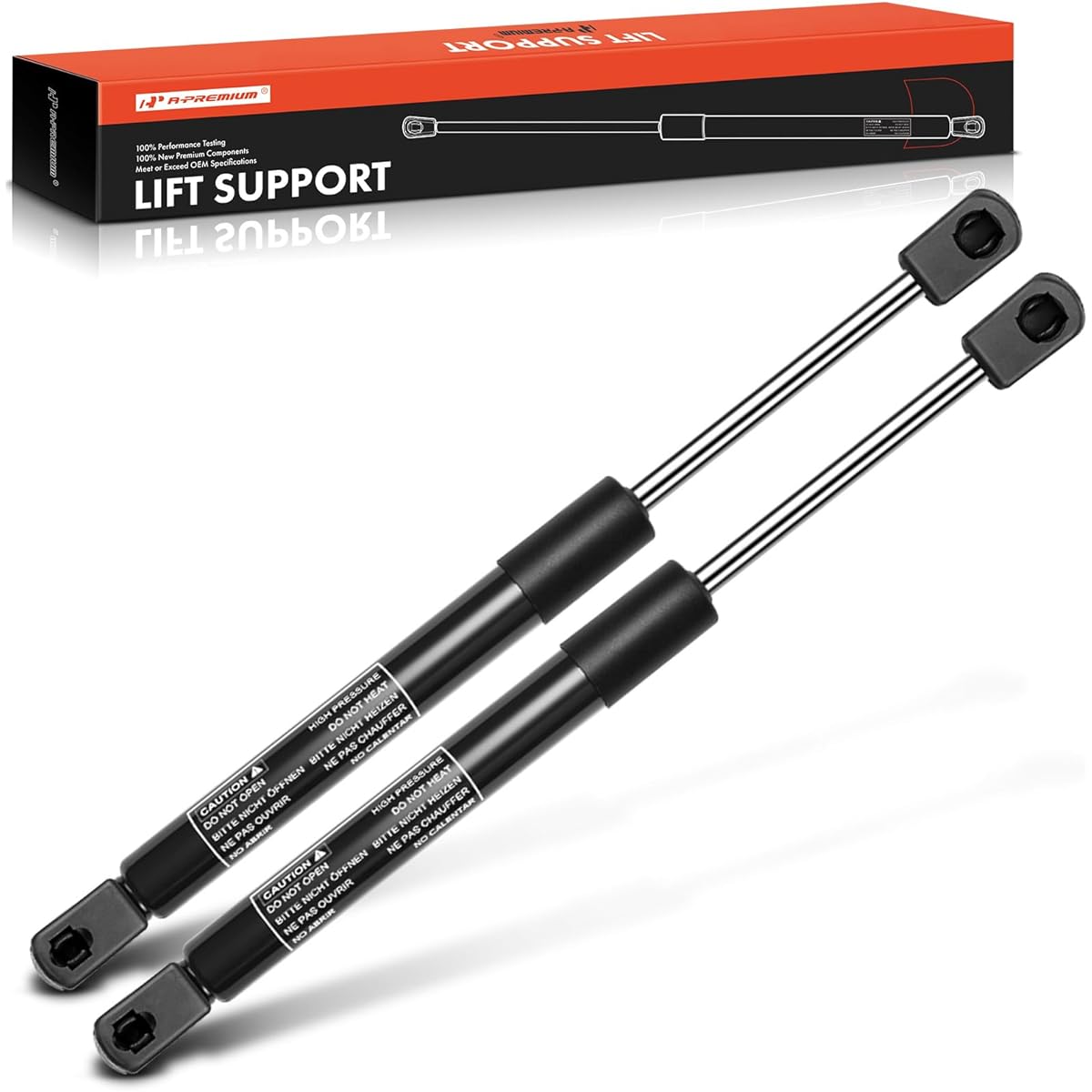 A-PREMIUM Rear Training Lift Support Shock Struts Chevrolet Camaro 2010-2015 2 pieces with spoilers