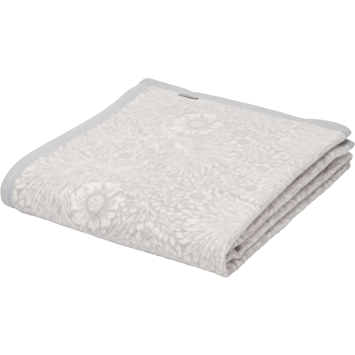 nishikawa [Nishikawa] Blanket Single Washable Morris Gallery Acrylic Blend Lightweight Gray FQ02101000