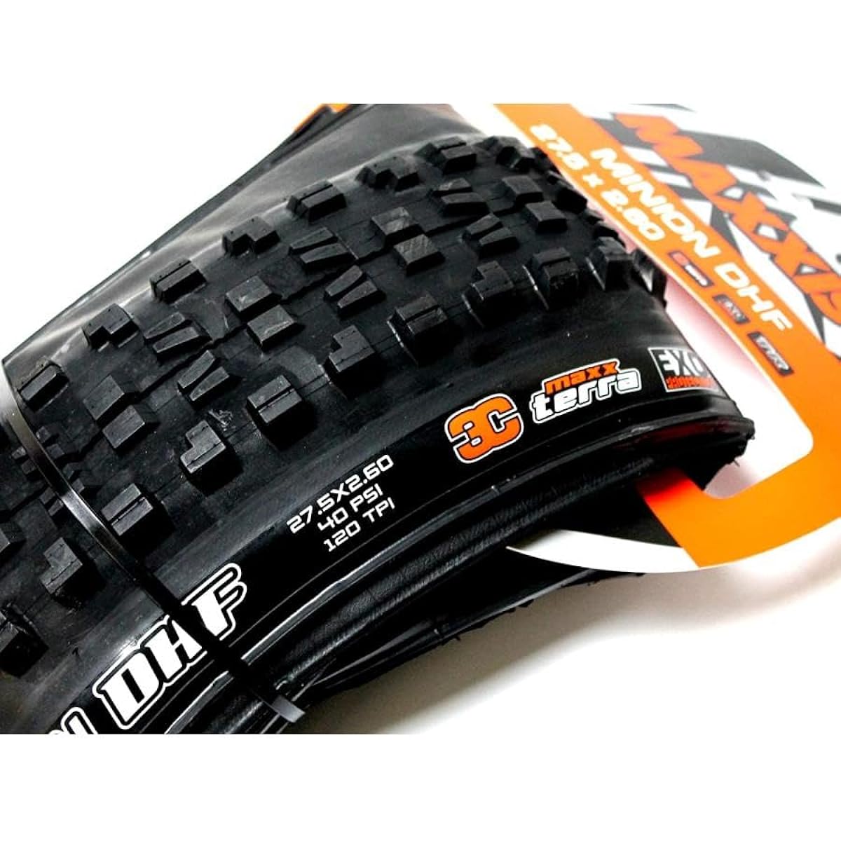 Maxis MAXXIS Minion DHF Foldable (26X2.50WT, 3C/EXO/TR) TB74284000 [Parallel Import]