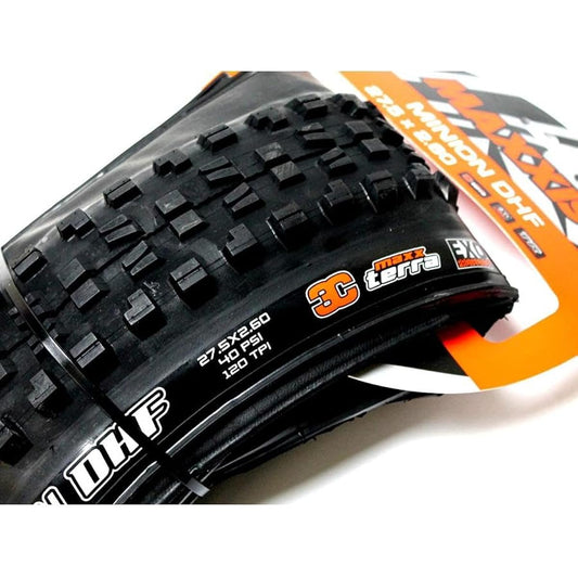 Maxis MAXXIS Minion DHF Foldable (26X2.50WT, 3C/EXO/TR) TB74284000 [Parallel Import]