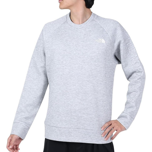 [The North Face] Sweatshirt Tech Air Sweat Crew Men's Stretch Static Care