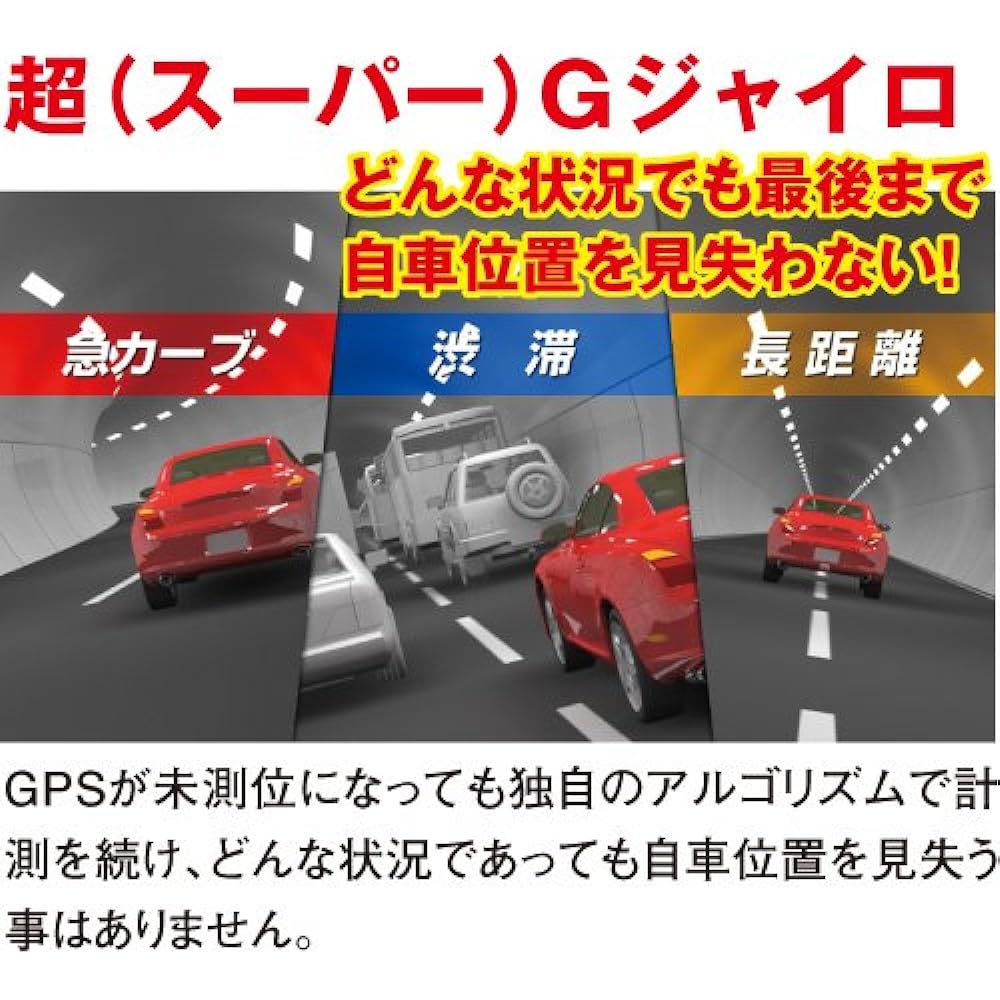 CELLSTAR Touch Panel One Body Type GPS Radar Detector AR-G5A