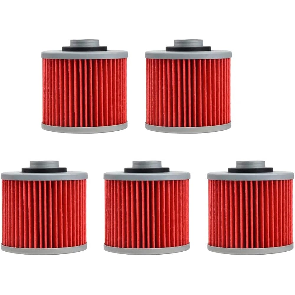 5pc 250cc Motorcycle Oil Filter Jawa Dakar650 2009-2012 660 CZ Sportard 2013-2015 Keyway 250 Land Cruiser ATV 2006-2008