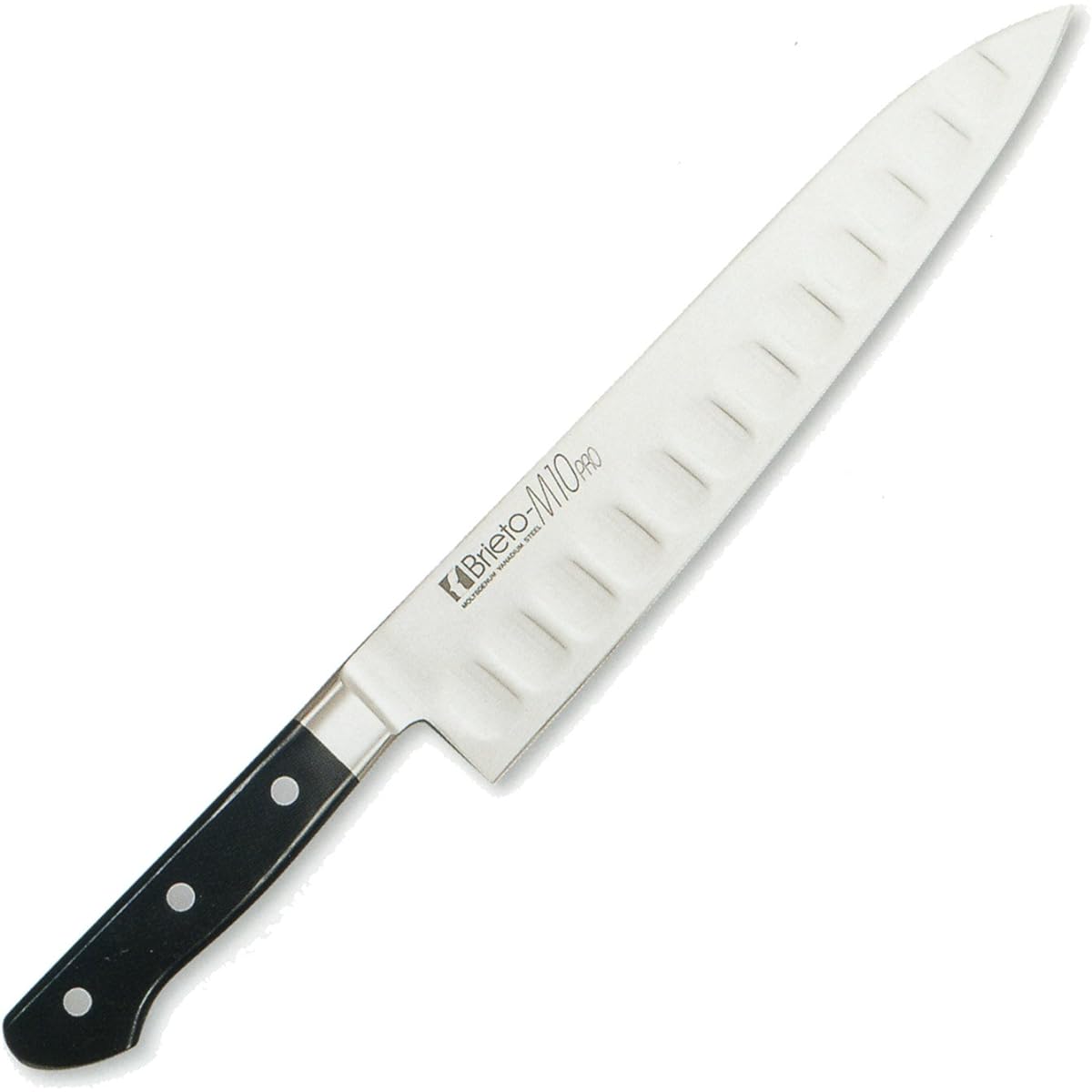 Kataoka Seisakusho Gyuto Knife Silver 240mm Made in Japan Brieto-M10pro Molybdenum Vanadium Steel Depot Processing M1004