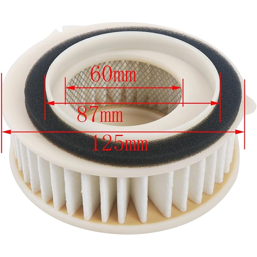 HIFROM (TM) Replacement Air Filter Cleaner Yamaha XVS650 HFA4607 XVS65ATSC Part number 4TR-14451-00 4TR1445100 for 4TR1445100