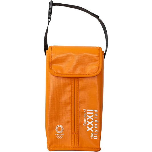Tokyo 2020 Official Licensed Product Tissue Cover TK31 Orange Goods Olympic Emblem SEIWA
