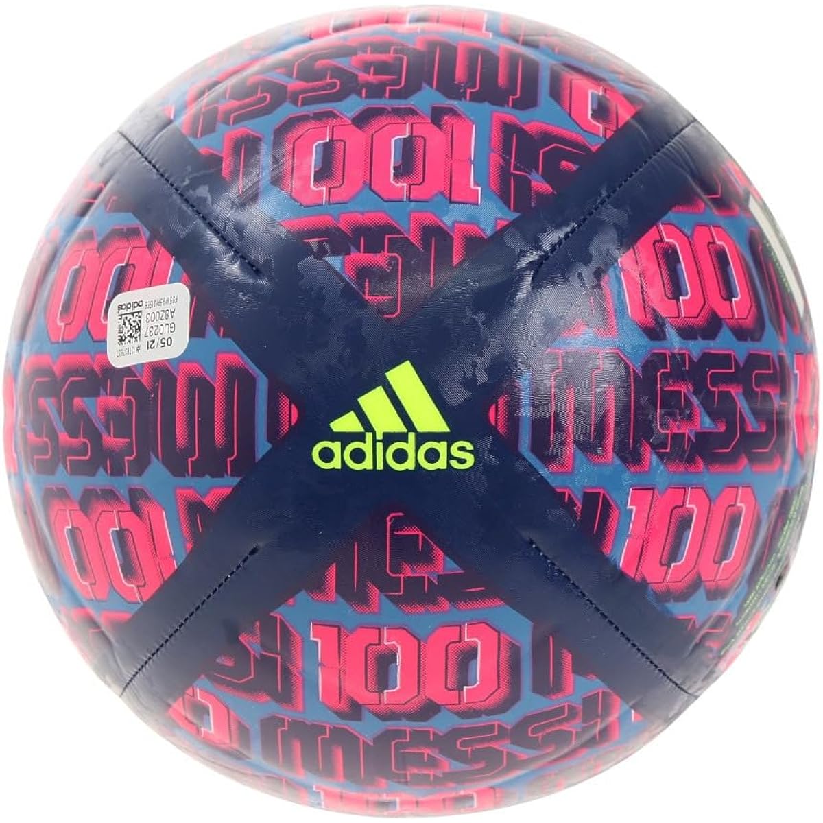 adidas Messi Club No. 5 Soccer Ball No. 5 (AF5702ME) Purple
