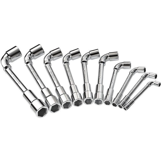 FACOM Socket Wrench Hex Wrench L Type Wrench Set L Type 10Pc. Metric & Inch Angle Socket Wrench 75.JN10 FACOM