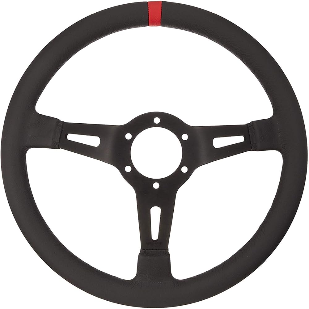 fortune MOMO FULL SPEED 34.8D RED Full Speed Steering 34.8 Pie DEEP 3.5 inches (90 mm) Red Top Full SPEED