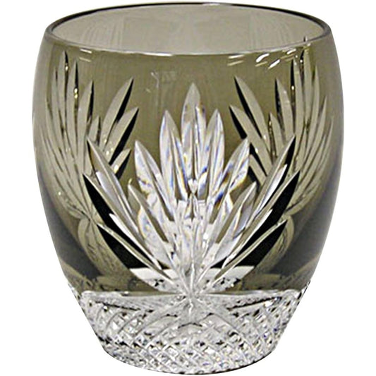 Kagami Crystal Rock Glass Moonlight Beauty Blue Ink Color 240cc Edo Kiriko T727-2763BLK