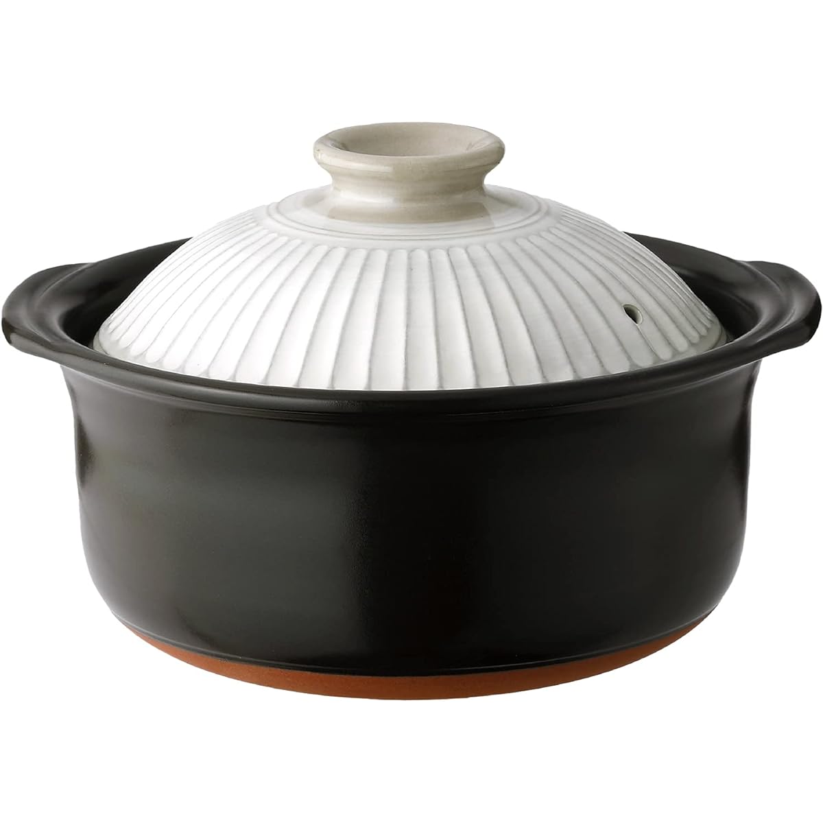 Ginpo Pottery Chrysanthemum Rice Pot Banko Ware (5 cups Cooking/Powder Pulling/Double Lid) "Earthen Pot Rice Pot Cooking Rice Ginpo Rice Cooking Pot"