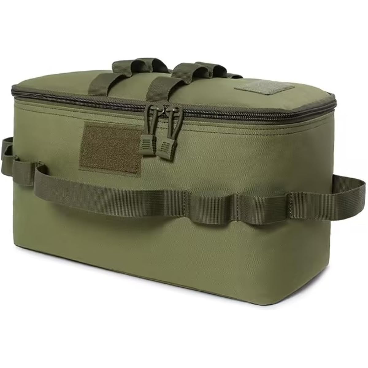 JEELAD Camping Storage Box 10L Large Capacity Versatile Multi-Storage Case Camping Gear Storage Bag Tool Storage Accessory Case Oxford Cloth Outdoor BBQ Picnic