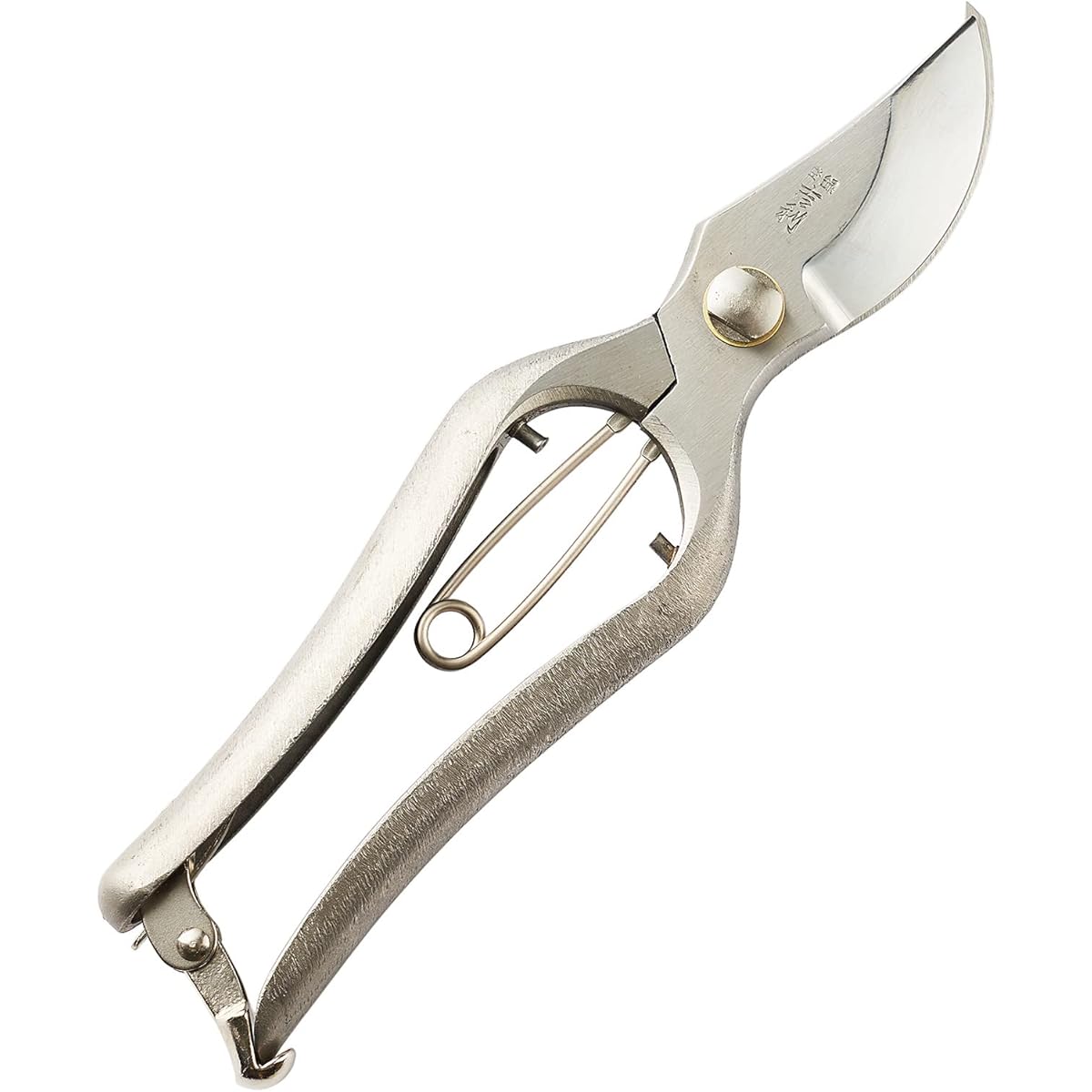 Geely Stainless Steel Pruning Shears, 200mm, Made in Japan, Made in Sanjo, Niigata Prefecture, High Quality, Professional Specification, Resistant to Tar, Shibu, and Rust, For Pruning Garden Trees and Fruit Trees, For Cutting the Stems of Fresh Flowers a