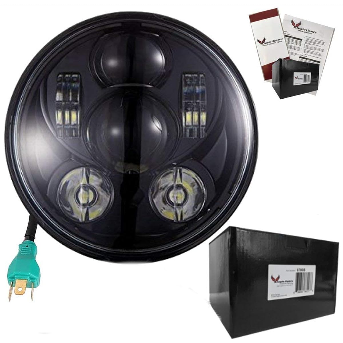 EAGLE LIGHTS Indian cout LED Headlight Kit For motorcycle conforms to the current scout 60 scout bot