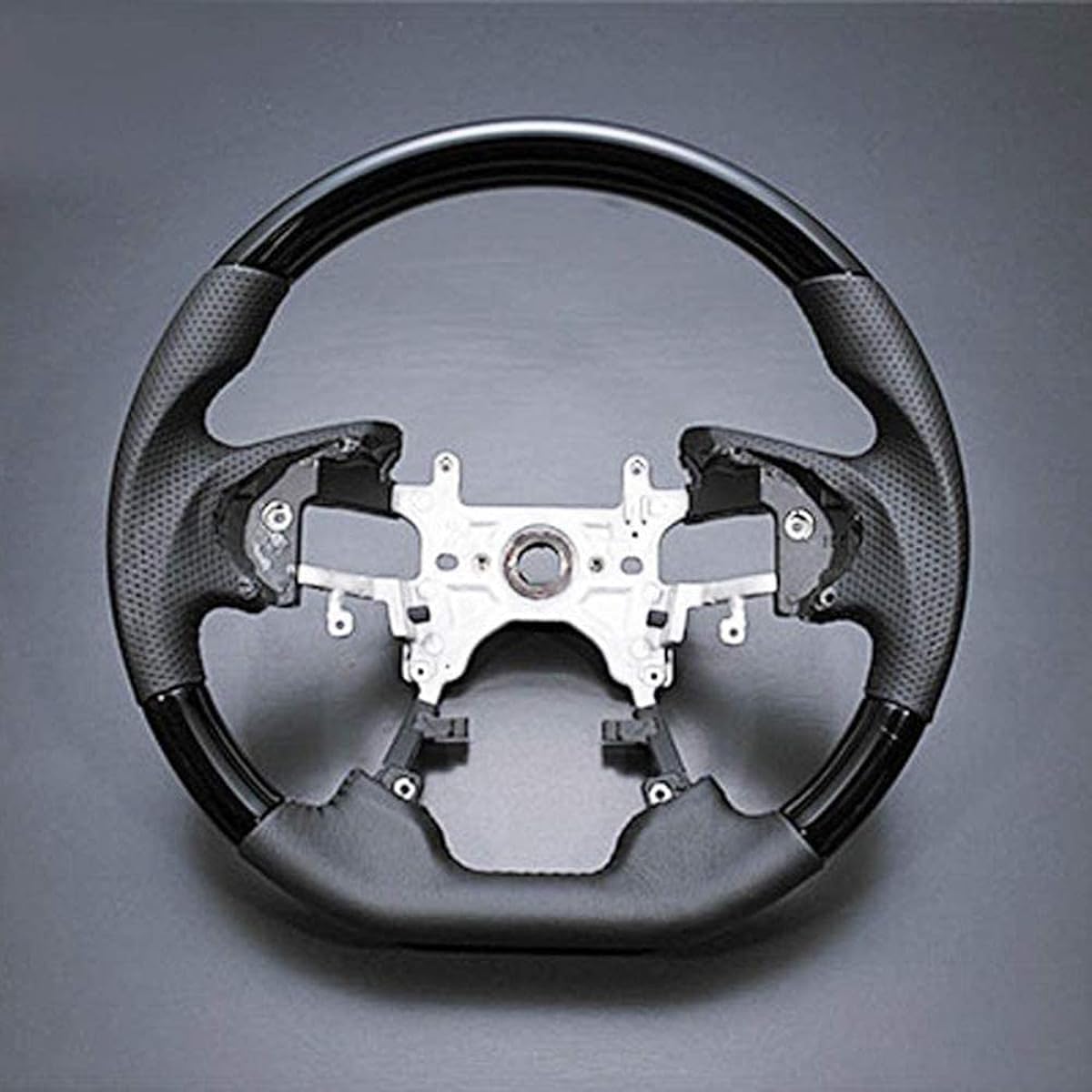 FLEDERMAUS Feder Mouse Steering Honda Odyssey RC1 RC2 RC3 RC4 Steering Gun Grip Black Wood Grain