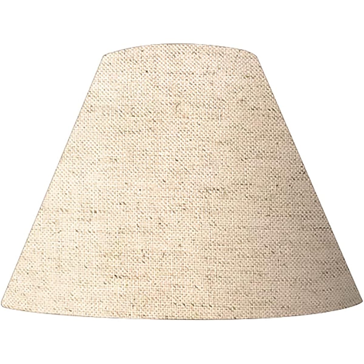 Lamp-shade Holder Type Replacement Lampshade Diameter 36cm Cotton Linen Ivory H-36165