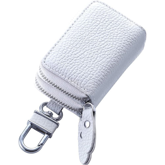 [AWESOME] Smart key case double zipper type white ASK-W003
