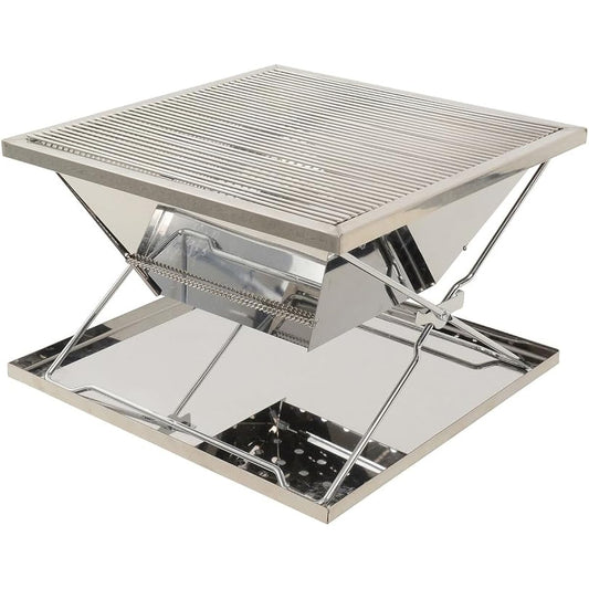 Alpine DESIGN Quick Easy Stainless Steel Fire Stand ./.