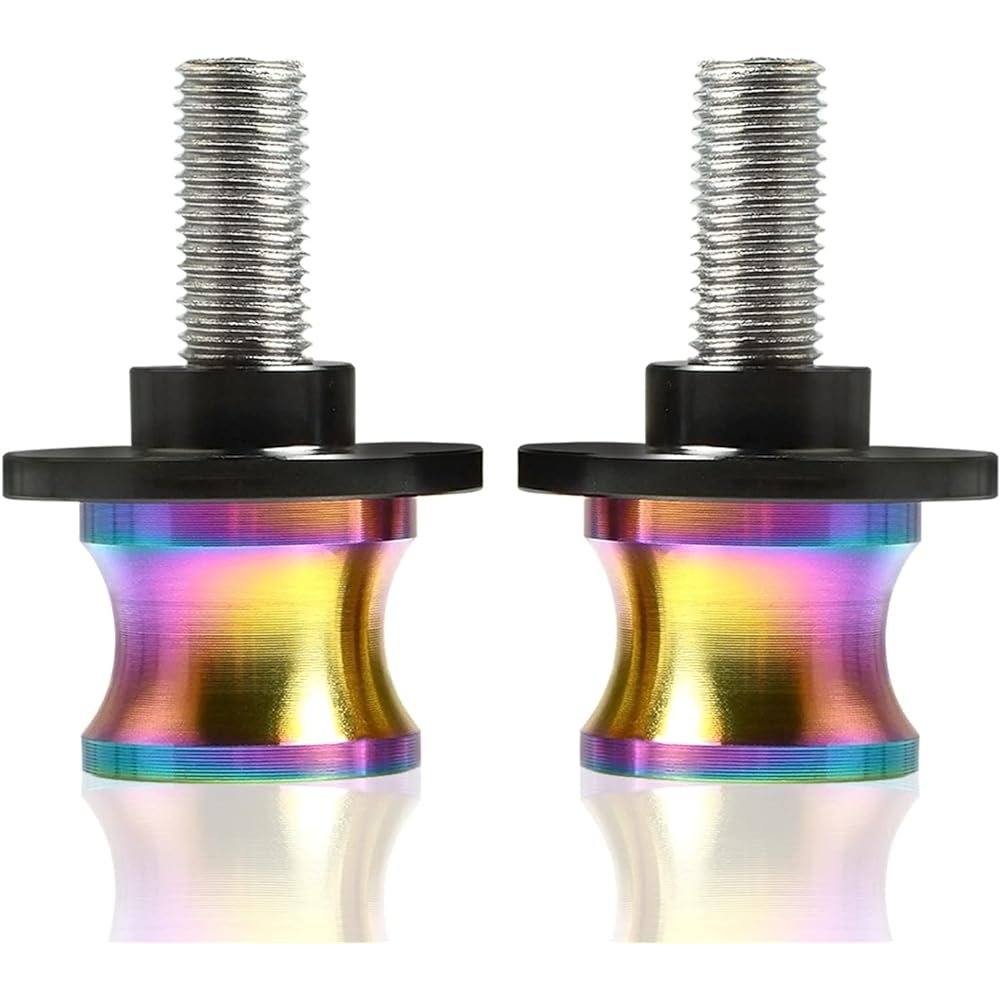 Stand Screw Slider Motorcycle Accessories Aluminum Alloy Rear Rocker Arm Spool Slider Bracket Screw is very suitable for BMW S1000RR 2009-2018 HP4 S1000R 14-18 S1000XR R1200RS (Color: 6mm multicolor)