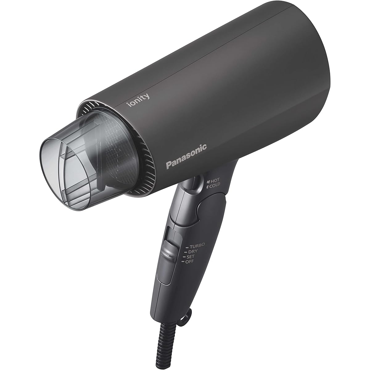Panasonic Hair Dryer Ionity Quick Drying Large Air Volume Mineral Negative Ion Black EH-NE7J-K