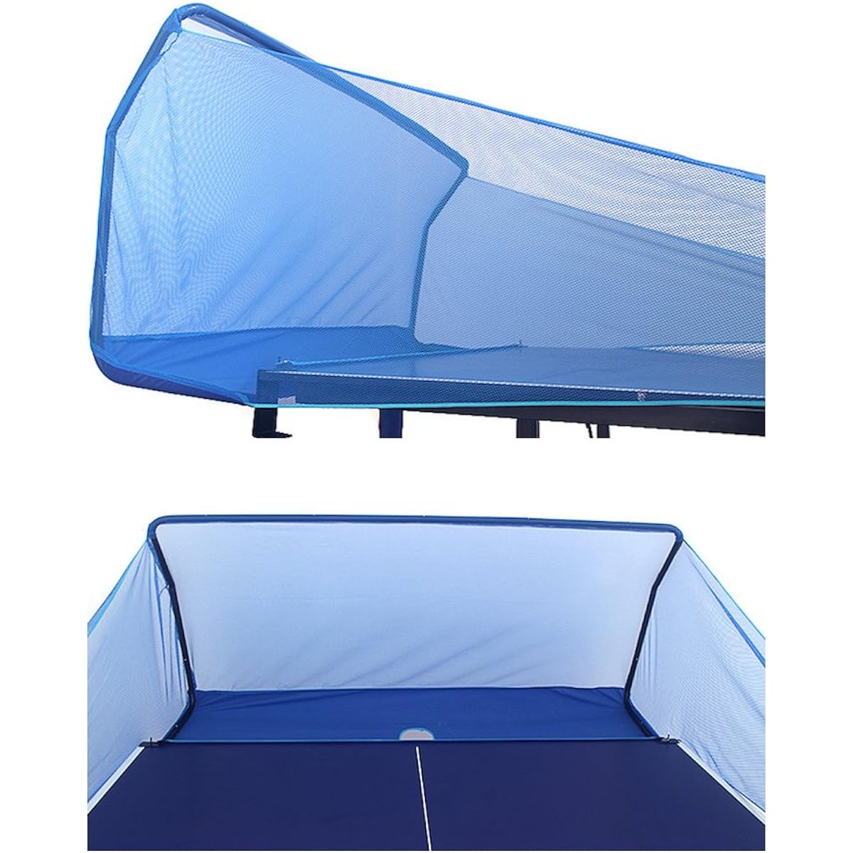 fieldlabo Table Tennis Practice Ball Collecting Net Serve Smash Unlimited Hits Easy Installation