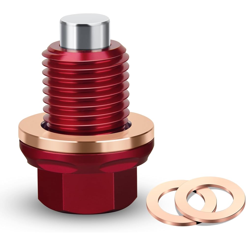 M12 x 1.5 magnetic oil drag 7075 Aluminum CNC craft crash washer for BMW Benz