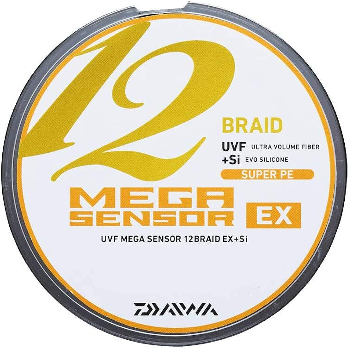 DAIWA PE Line UVF Mega Sensor 12 Blade EX+Si No. 0.8-6 150/200/300m 5 Colors (With Color Marking)