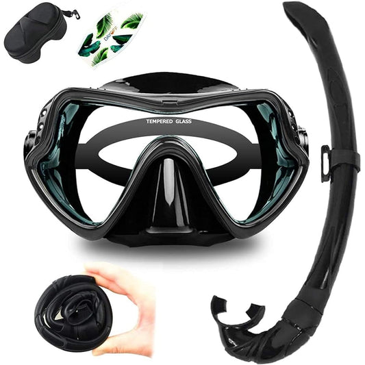 DAYOFF snorkeling set Snorkel set that can be stored in a diving mask
