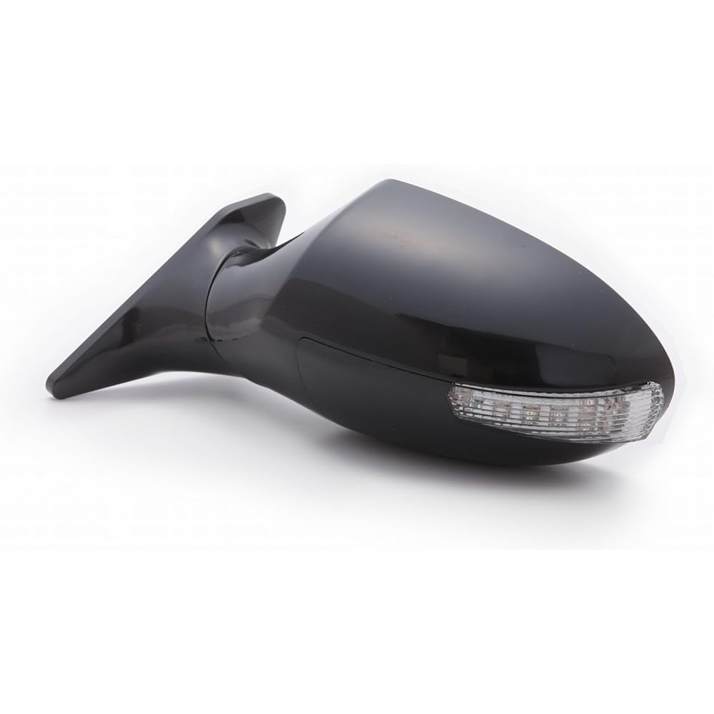 Side Mirror Honda Civic ES/EU/EP Series 4 Door [2000~2005] M60 Mirror LED Black Manual Adjustment of Mirror Surface Right Handle Pop-up Storage SBMM6BKMLHR-1109