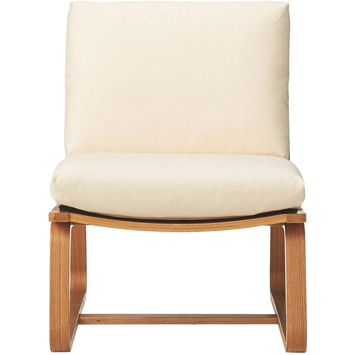 MUJI MUJI Sofa chair that can be used in the living room or dining room Oak wood Width 55 x Depth 78 x Height 77 cm 82598469